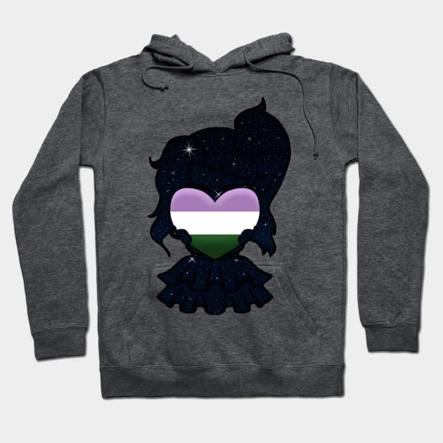 GENDERQUEER PRIDE Hoodie by Burrrrrittttooooo's Closet